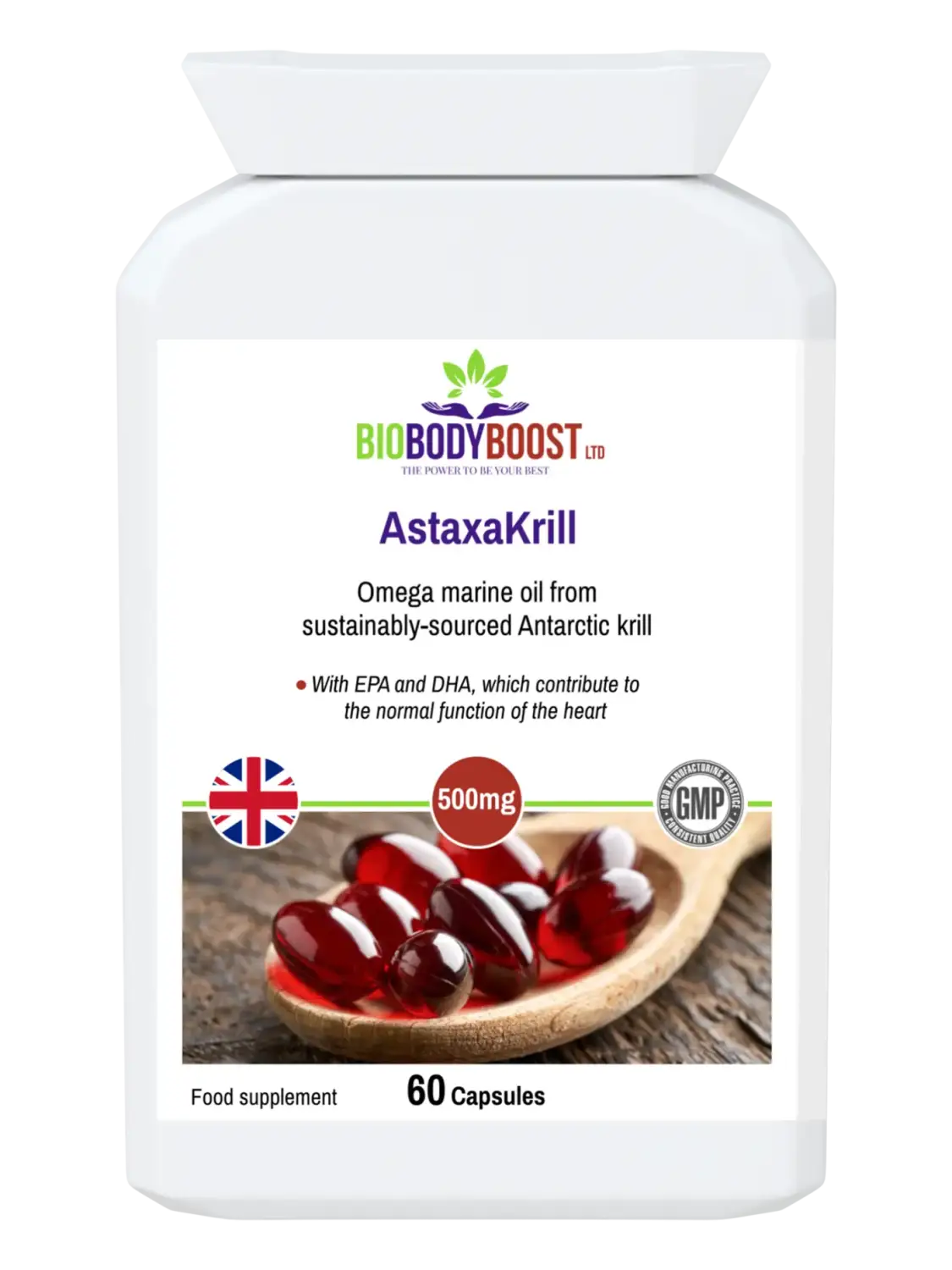 AstaxaKrill Antarctic Krill Oil Capsules