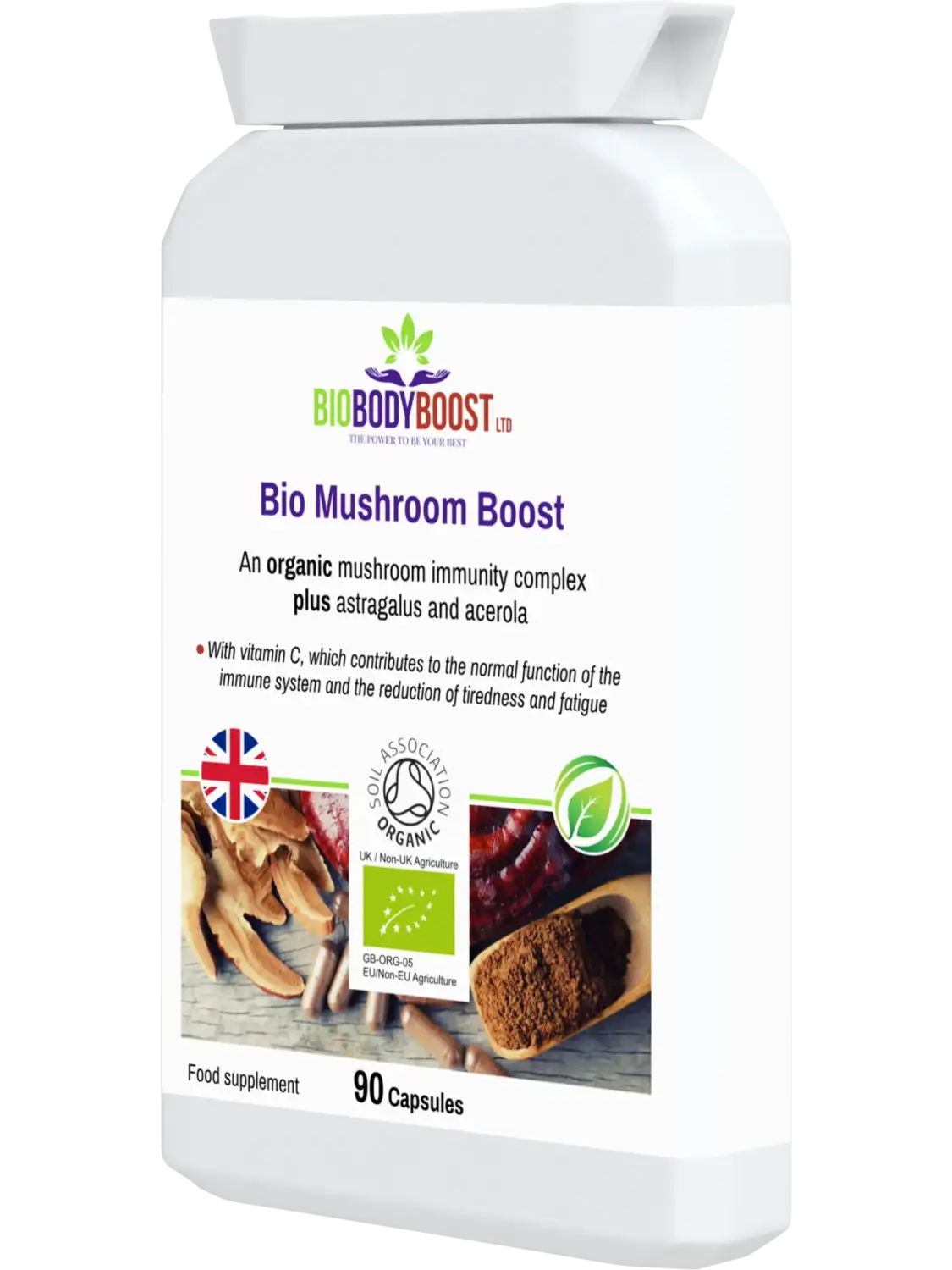 Bio Mushroom Boost Organic Immunity Blend