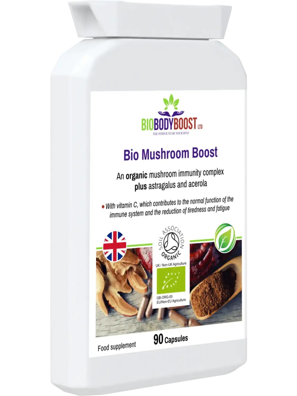 Bio Mushroom Boost Organic Immunity Blend