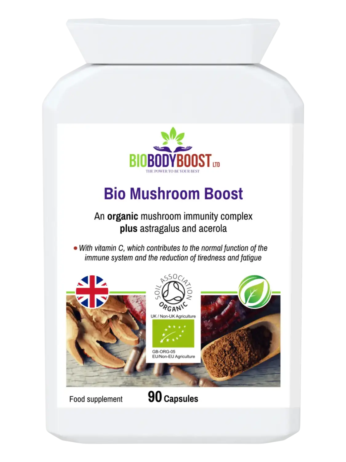 Bio Mushroom Boost Organic Immunity Blend