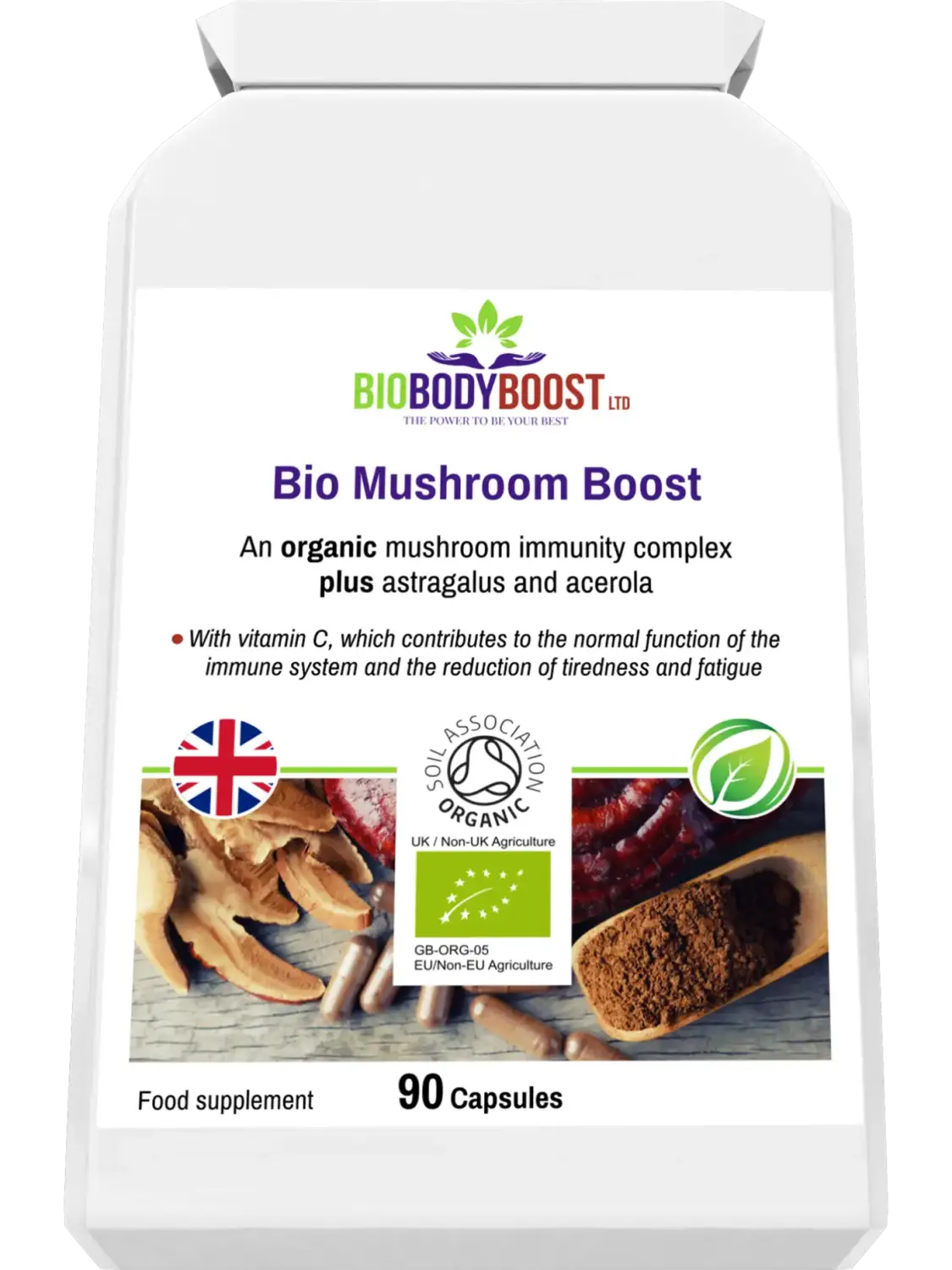 Bio Mushroom Boost Organic Immunity Blend