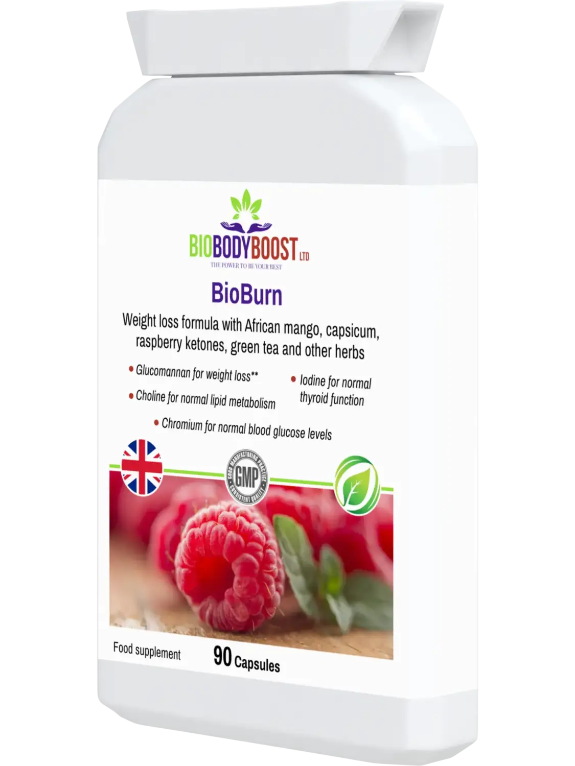 BioBurn Glucomannan Raspberry Combination