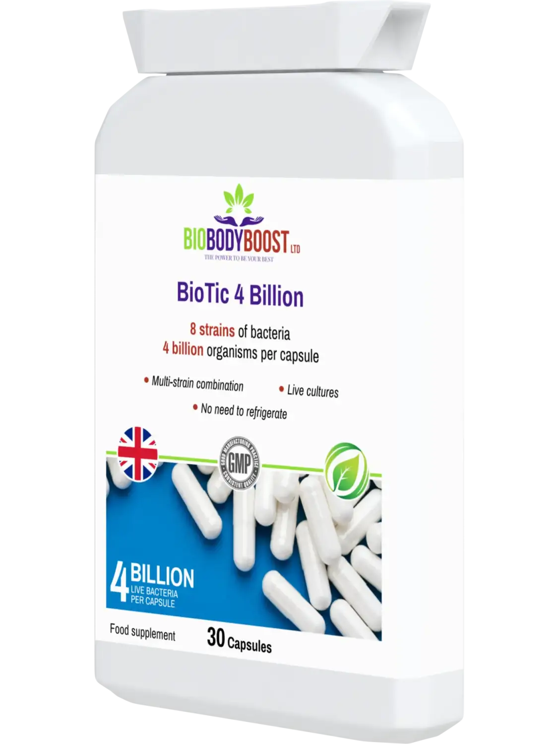 BioTic 4 Billion Multi-Strain Live Culture Combination