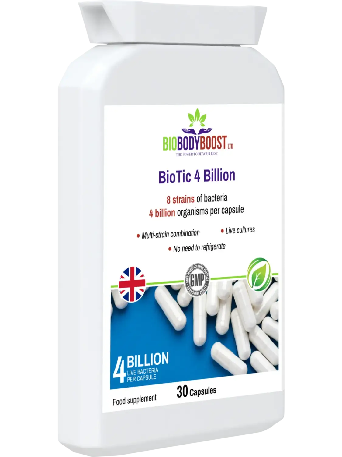 BioTic 4 Billion Multi-Strain Live Culture Combination