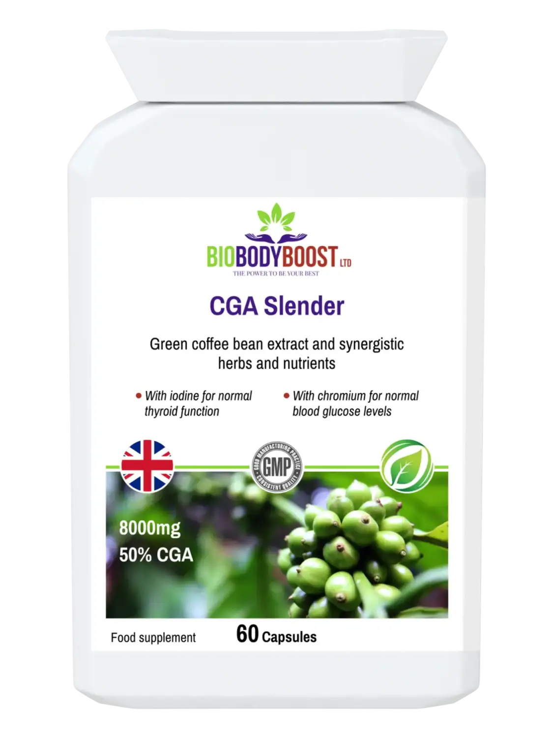 CGA Slender Green Coffee 8000